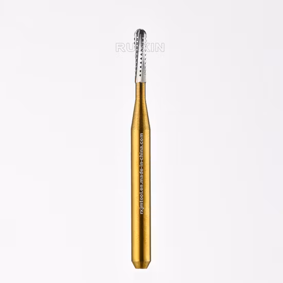 High Speed Dental Cutting Consumables Manufacturer High Speed Metal Cutting Titanium Coating Tungsten Carbide Drill FG-1957