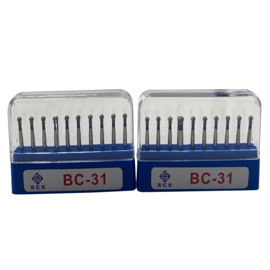 Brocas de diamante dental de alta velocidade kit de polimento de dentes fg handpiece carboneto burs/diamante dental bur
