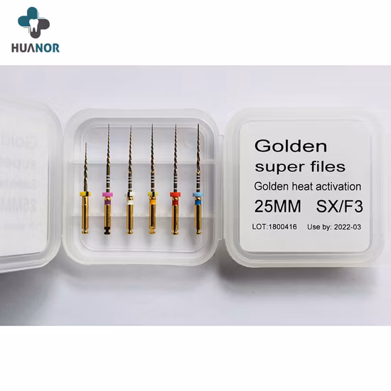 Material dentário para uso manual, brocha de nervo dental, arquivos de canal radicular, 21mm/25mm, broche farpado